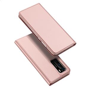 Dux Ducis pro serie - slim wallet hoes - Huawei P40 - Rose Goud