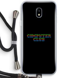 CaseCompany Retro: Samsung Galaxy J3 (2017) Transparant Hoesje met koord