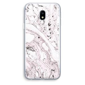CaseCompany Mengelmoes: Samsung Galaxy J3 (2017) Transparant Hoesje