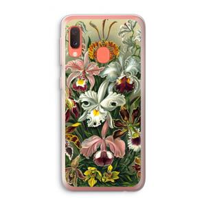 CaseCompany Haeckel Orchidae: Samsung Galaxy A20e Transparant Hoesje