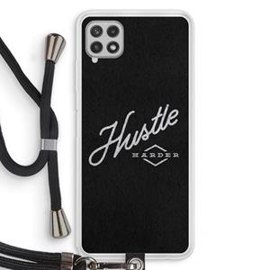 CaseCompany Hustle: Samsung Galaxy A22 4G Transparant Hoesje met koord