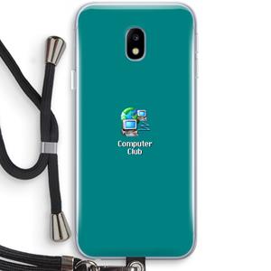 CaseCompany Win98: Samsung Galaxy J3 (2017) Transparant Hoesje met koord