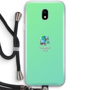 CaseCompany Win98: Samsung Galaxy J3 (2017) Transparant Hoesje met koord