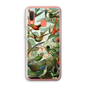 CaseCompany Haeckel Trochilidae: Samsung Galaxy A20e Transparant Hoesje