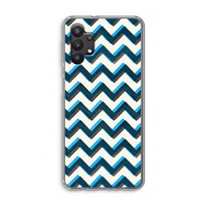 CaseCompany Onderbroken lijn: Samsung Galaxy A32 5G Transparant Hoesje