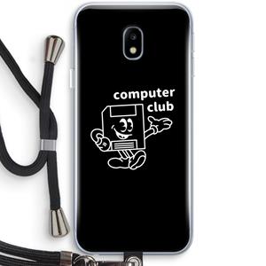 CaseCompany Floppyhead: Samsung Galaxy J3 (2017) Transparant Hoesje met koord