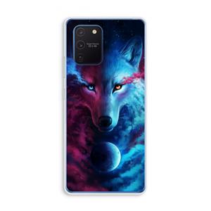 CaseCompany Where Light And Dark Meet: Samsung Galaxy Note 10 Lite Transparant Hoesje