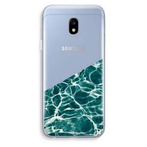 CaseCompany Weerkaatsing water: Samsung Galaxy J3 (2017) Transparant Hoesje