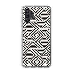 CaseCompany Magic pattern: Samsung Galaxy A32 5G Transparant Hoesje