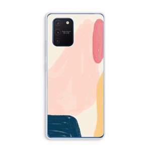 CaseCompany Saturday Flow: Samsung Galaxy Note 10 Lite Transparant Hoesje