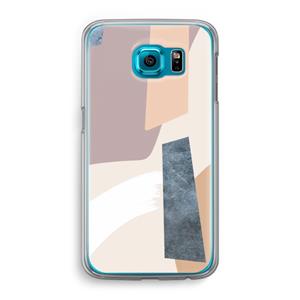 CaseCompany Luca: Samsung Galaxy S6 Transparant Hoesje