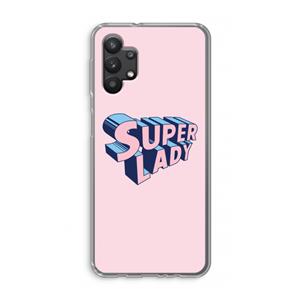 CaseCompany Superlady: Samsung Galaxy A32 5G Transparant Hoesje