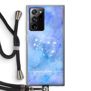 CaseCompany Sterrenbeeld - Licht: Samsung Galaxy Note 20 Ultra / Note 20 Ultra 5G Transparant Hoesje met koord