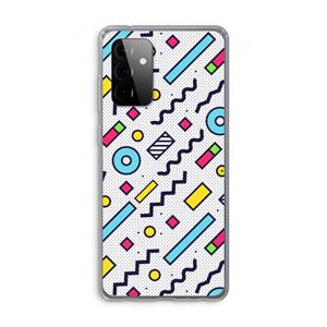 CaseCompany 8-bit N°8: Samsung Galaxy A72 Transparant Hoesje