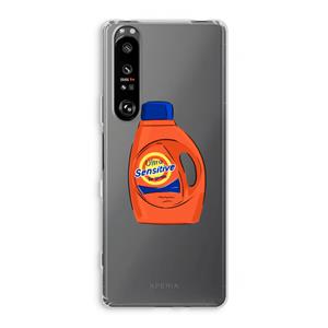 CaseCompany Ultra Sensitive: Sony Xperia 1 III Transparant Hoesje