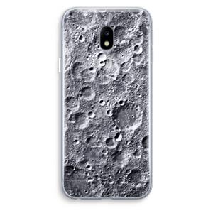 CaseCompany Maanlandschap: Samsung Galaxy J3 (2017) Transparant Hoesje