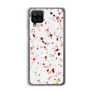 CaseCompany Terrazzo N°9: Samsung Galaxy A12 Transparant Hoesje