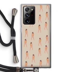 CaseCompany You're so golden: Samsung Galaxy Note 20 Ultra / Note 20 Ultra 5G Transparant Hoesje met koord