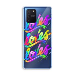 CaseCompany Loves: Samsung Galaxy Note 10 Lite Transparant Hoesje