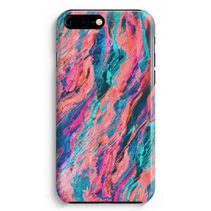 CaseCompany Electric Times: iPhone 8 Plus Volledig Geprint Hoesje
