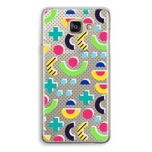 CaseCompany 8-bit N°1: Samsung Galaxy A5 (2016) Transparant Hoesje