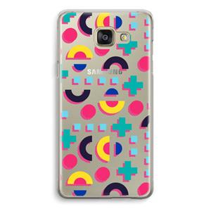 CaseCompany 8-bit N°2: Samsung Galaxy A5 (2016) Transparant Hoesje