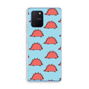 CaseCompany Dinosawrr: Samsung Galaxy Note 10 Lite Transparant Hoesje