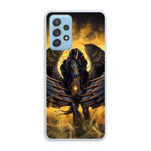 CaseCompany Pegasus: Samsung Galaxy A73 Transparant Hoesje