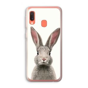 CaseCompany Daisy: Samsung Galaxy A20e Transparant Hoesje