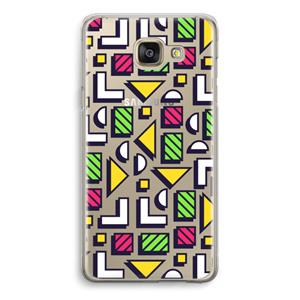 CaseCompany 8-bit N°4: Samsung Galaxy A5 (2016) Transparant Hoesje