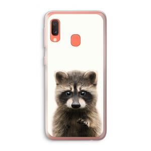CaseCompany Rocco: Samsung Galaxy A20e Transparant Hoesje