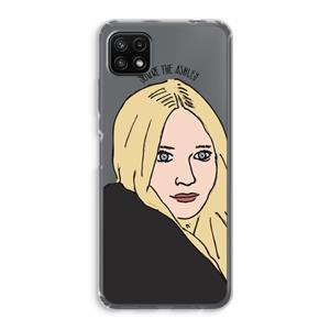 CaseCompany Ashley: Samsung Galaxy A22 5G Transparant Hoesje