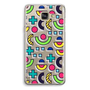 CaseCompany 8-bit N°6: Samsung Galaxy A5 (2016) Transparant Hoesje