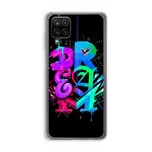 CaseCompany Dream: Samsung Galaxy A12 Transparant Hoesje