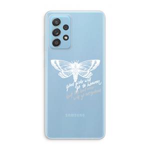 CaseCompany Good or bad: Samsung Galaxy A73 Transparant Hoesje