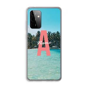 CaseCompany Pacific Dream: Samsung Galaxy A72 Transparant Hoesje