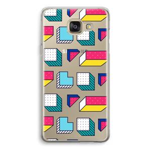 CaseCompany 8-bit N°7: Samsung Galaxy A5 (2016) Transparant Hoesje