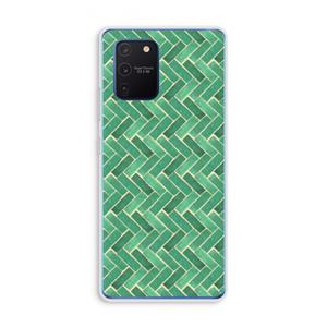 CaseCompany Moroccan tiles 2: Samsung Galaxy Note 10 Lite Transparant Hoesje