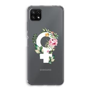 CaseCompany Venus: Samsung Galaxy A22 5G Transparant Hoesje