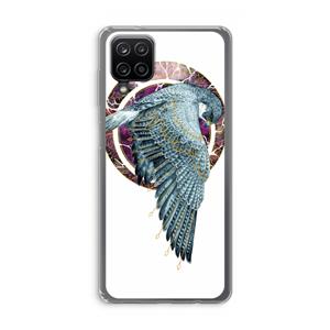 CaseCompany Golden Falcon: Samsung Galaxy A12 Transparant Hoesje