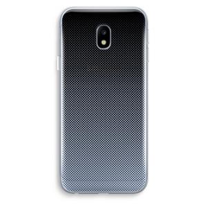 CaseCompany Musketon Halftone: Samsung Galaxy J3 (2017) Transparant Hoesje