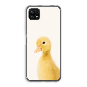 CaseCompany Duke: Samsung Galaxy A22 5G Transparant Hoesje