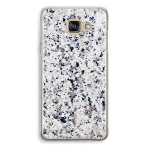CaseCompany Gespikkelde marmer: Samsung Galaxy A5 (2016) Transparant Hoesje