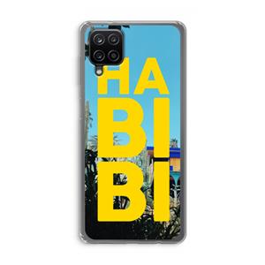 CaseCompany Habibi Majorelle : Samsung Galaxy A12 Transparant Hoesje