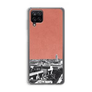 CaseCompany Marrakech Skyline : Samsung Galaxy A12 Transparant Hoesje
