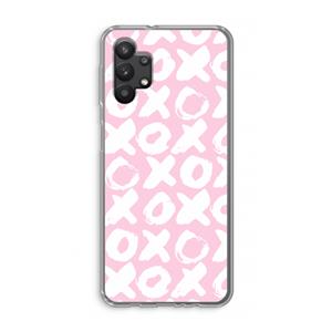 CaseCompany XOXO: Samsung Galaxy A32 5G Transparant Hoesje