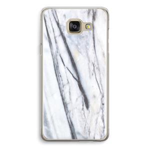 CaseCompany Gestreepte marmer: Samsung Galaxy A5 (2016) Transparant Hoesje