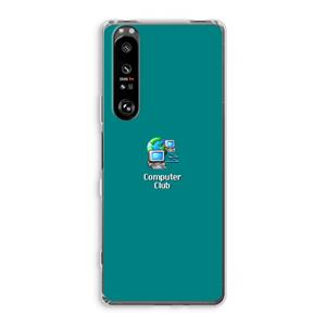 CaseCompany Win98: Sony Xperia 1 III Transparant Hoesje