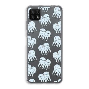 CaseCompany Octopussen: Samsung Galaxy A22 5G Transparant Hoesje