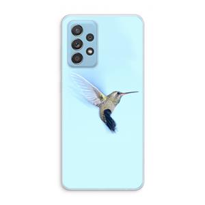 CaseCompany Kolibri: Samsung Galaxy A73 Transparant Hoesje